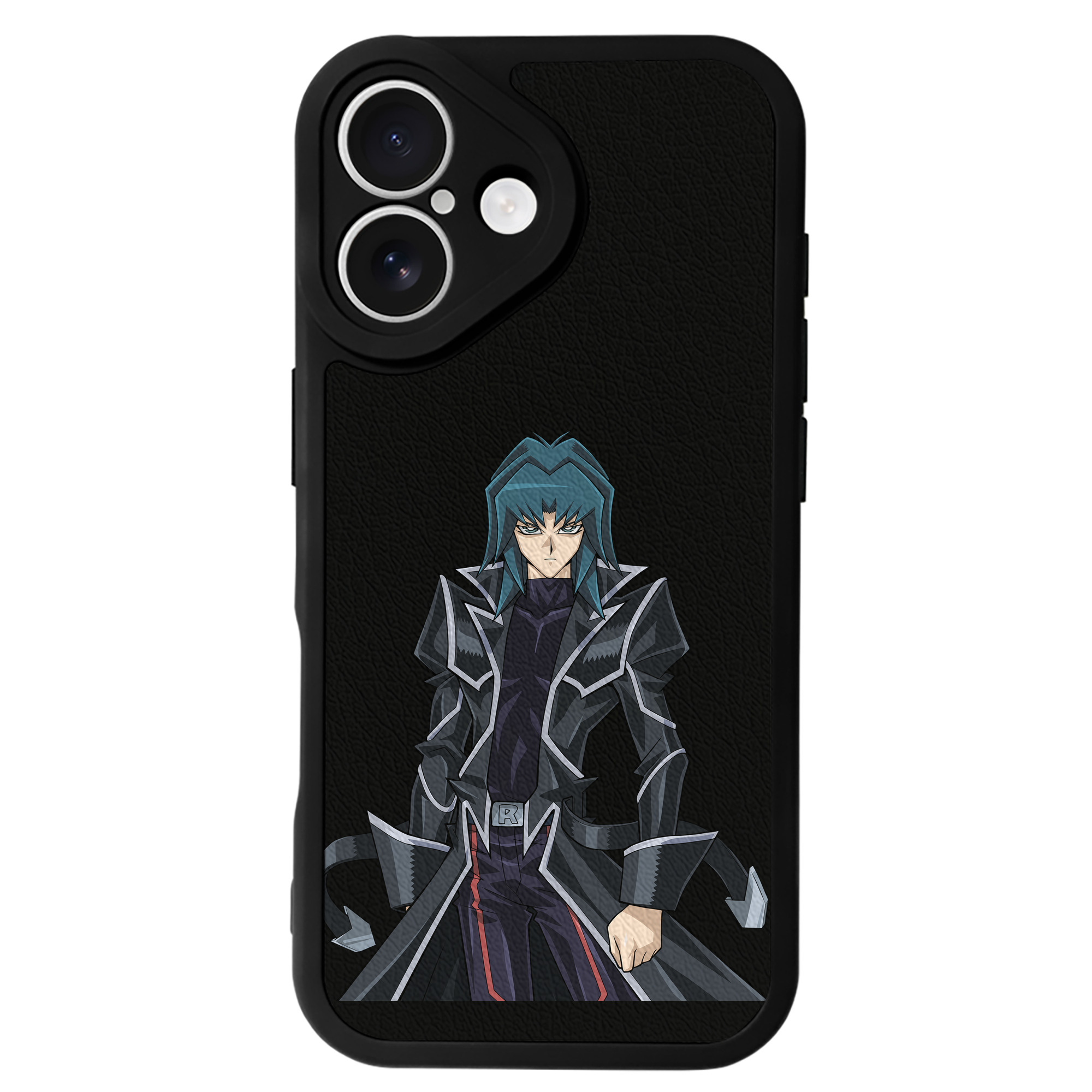 遊☆戯☆王 Yu-Gi-Oh! 【iPhone 16シリーズ対応】シリコンスマホケース（レザー調） 材質：シリコン